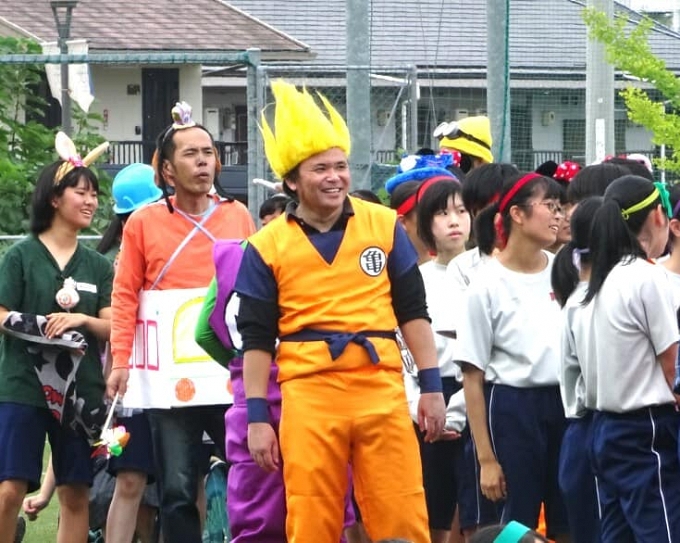 文教大学附属文教高等学校の体育祭 広島市議会議員 安佐北区 木戸つねやす